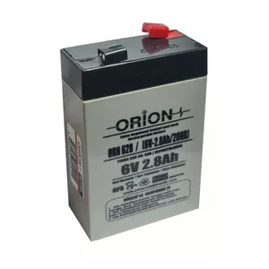 باتری سیلد اسید 6 ولت 2.8 آمپر ساعت اوریون مدل KSRE-6-2.8