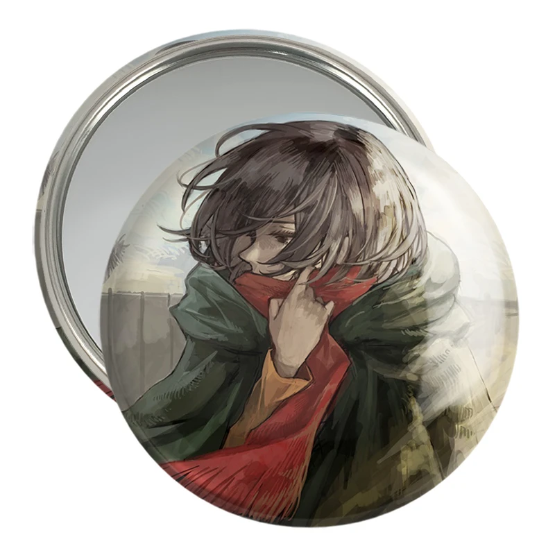 آینه جیبی خندالو مدل میکاسا اکرمن انیمه اتک آن تایتان Attack on Titan  کد 18594