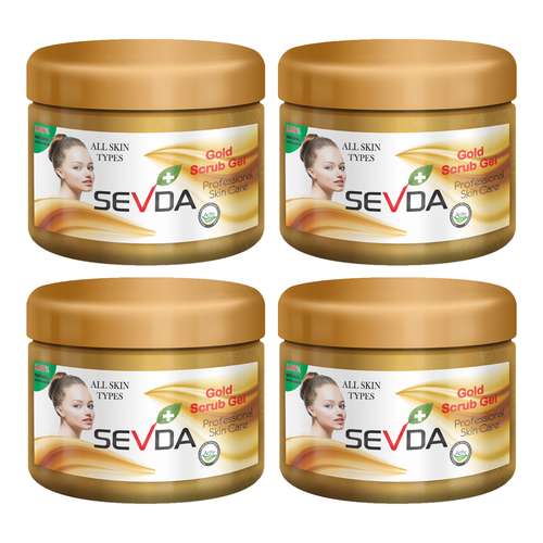 ژل لایه بردار سودا مدل Gold حجم 250 میلی لیتر مجموعه 4 عددی