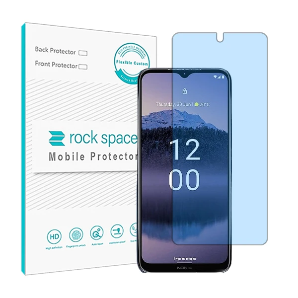 محافظ صفحه نمایش ضد اشعه آبی راک اسپیس مدل HyBLU مناسب برای گوشی موبایل نوکیا G11 Plus