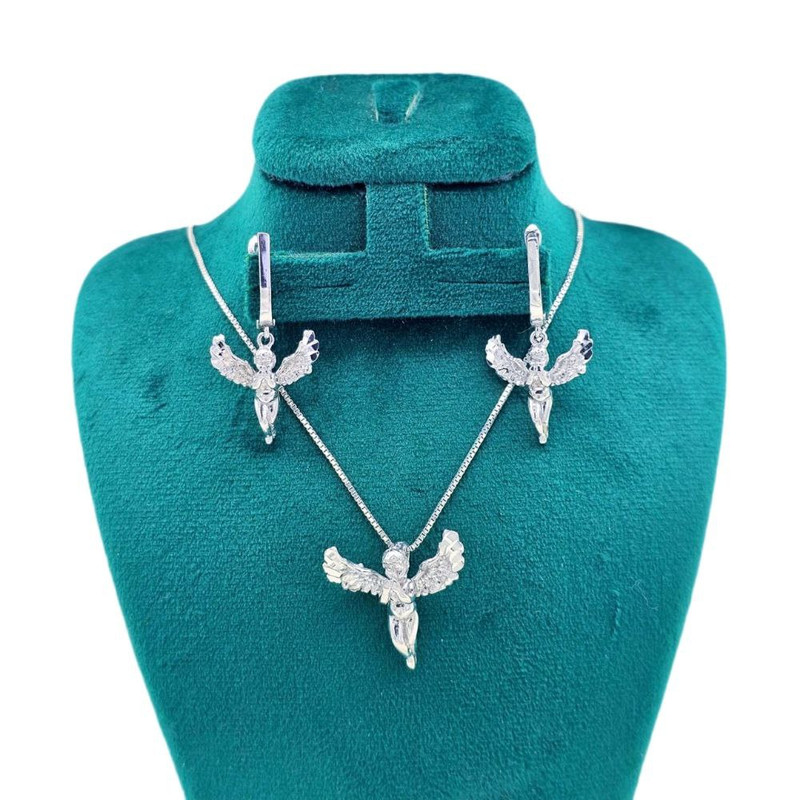 نیم ست نقره زنانه مدل MRJ2237