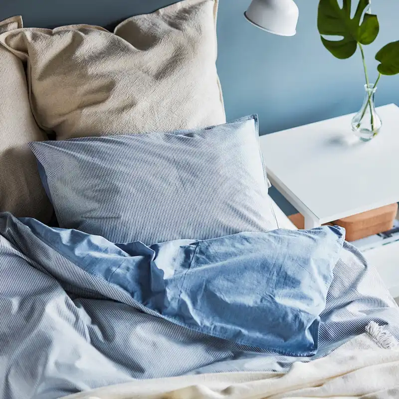 سرویس روتختی ایکیا مدل BLÅVINDA دو نفره 3 تکه