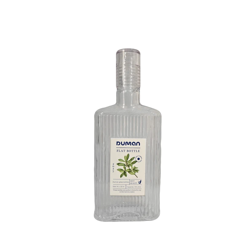  بطری دومان مدل فلت کتابی 0.5L