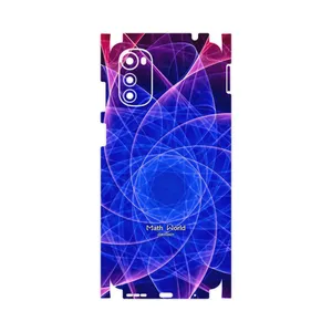 MAHOOT Mathematical Geometric Shape 9-FullSkin Cover Sticker for Motorola Moto E32s