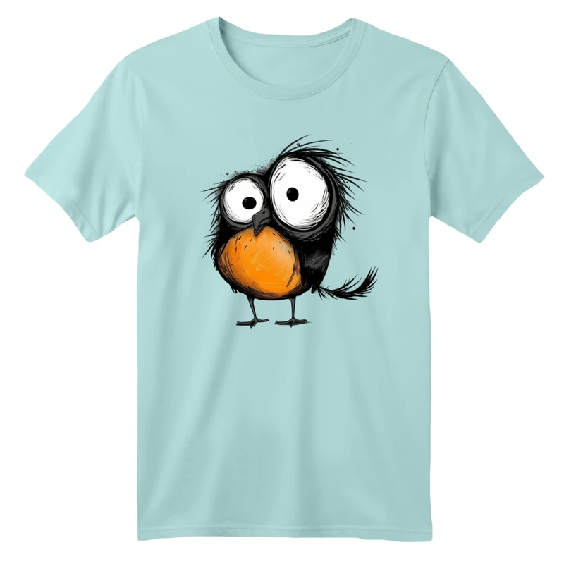 تی شرت آستین کوتاه بچگانه مدل جوجه کوچولو