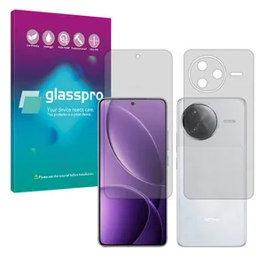 Glass Pro Hydrogel model Transparent Screen Protector for Xiaomi Redmi K80 Pro mobile phone along with the back protector