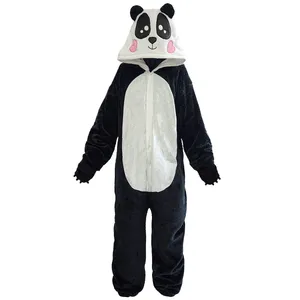 پتو 1 نفر مدل سرهمی خرس پاندا سایز 140x55 سانتی‌متر