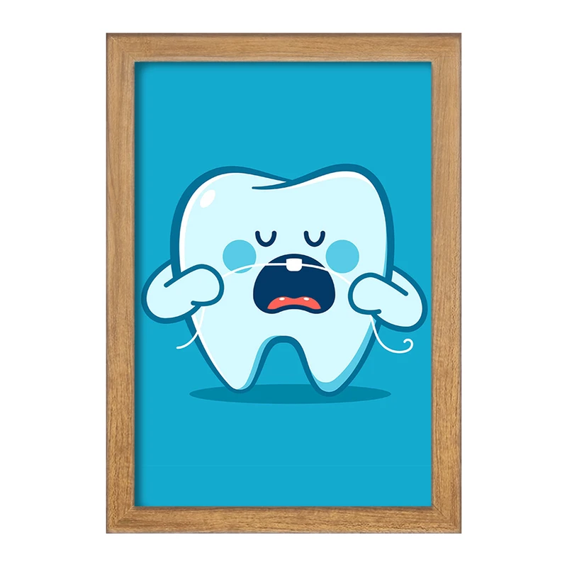 تابلو خندالو مدل دندان و دندان پزشکی کودکانه کد 36763