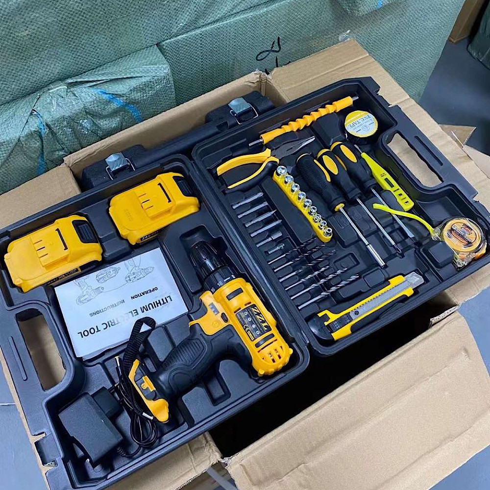 دریل پیچ گوشتی مدل ZZL )LI-ION)مجموعه 34 عددی