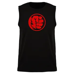 تاپ مردانه مدل  هالک کد DH46 رنگ مشکی