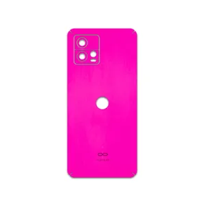 MAHOOT Phosphorus-Pink Cover Sticker for Motorola Moto G72