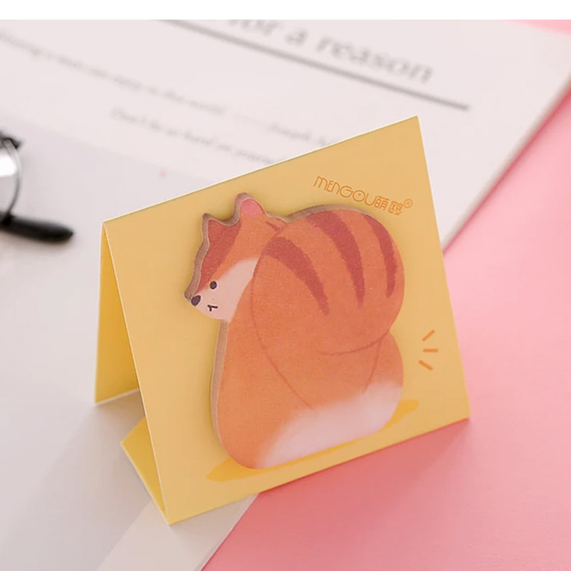 کاغذ یادداشت چسب دار مدل روباه کد 01
