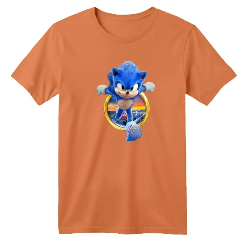 تی شرت آستین کوتاه بچگانه مدل سونیک کد ۱