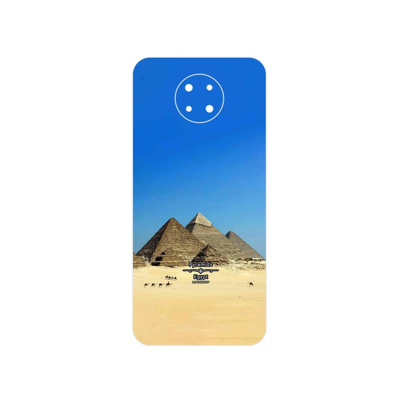 برچسب پوششی ماهوت مدل Pyramids of Egypt مناسب برای گوشی موبایل نوکیا G10