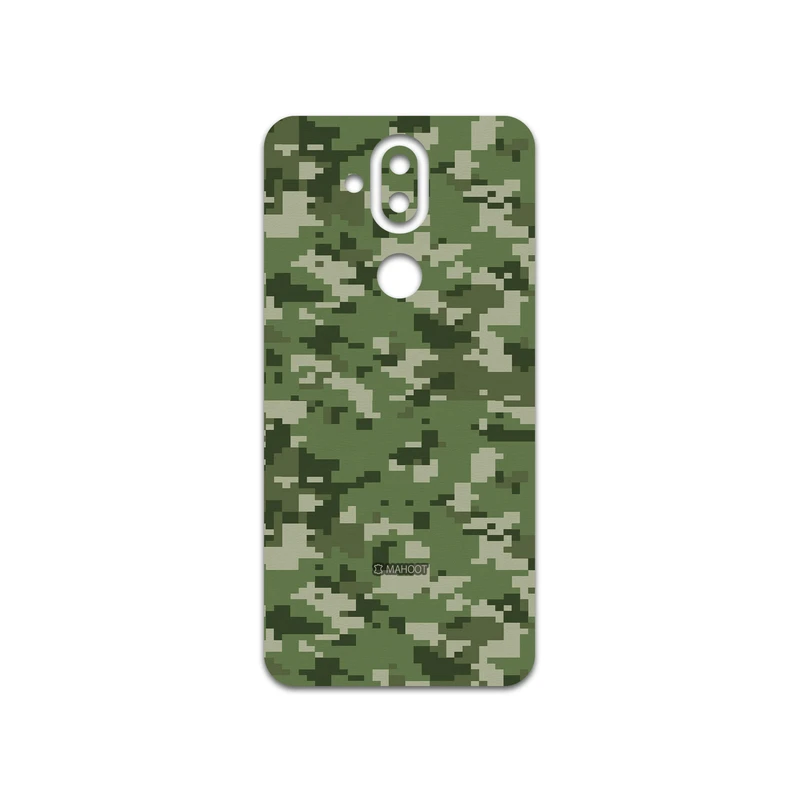 برچسب پوششی ماهوت مدل Army-Green-Pixel مناسب برای گوشی موبایل نوکیا 8.1