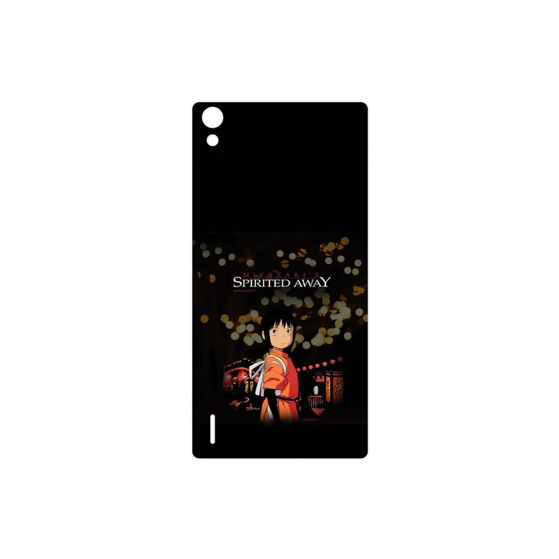 برچسب پوششی ماهوت مدل Spirited Away مناسب برای گوشی موبایل هوآوی Ascend P7