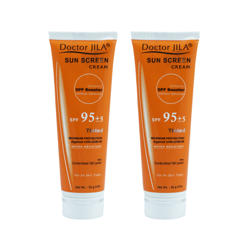 کرم ضد آفتاب دکتر ژیلا مدل 01 حجم 50 میلی لیتر بسته 2 عددی