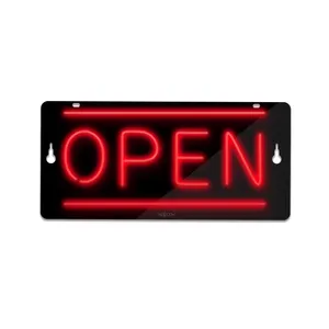 چراغ دیواری نئون دیزاین طرح Open-BL_RD