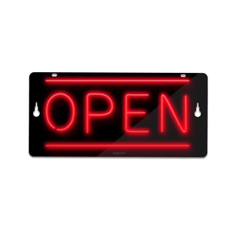 چراغ دیواری نئون دیزاین طرح Open-BL_RD