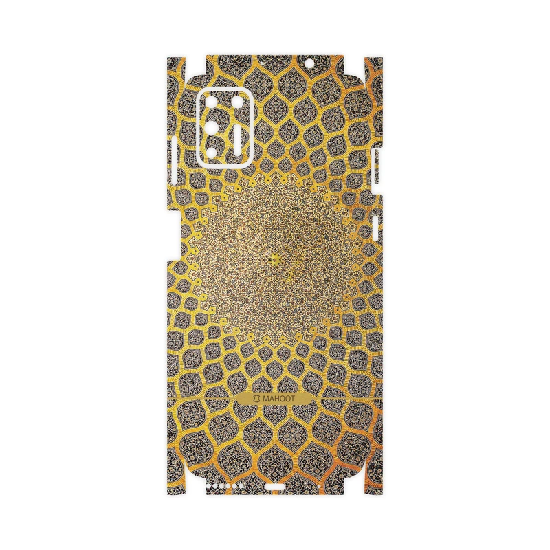 برچسب پوششی ماهوت مدل Sheikh-Lotfollah Mosque-Tile-FullSkin مناسب برای گوشی موبایل موتورولا Moto G9 Plus