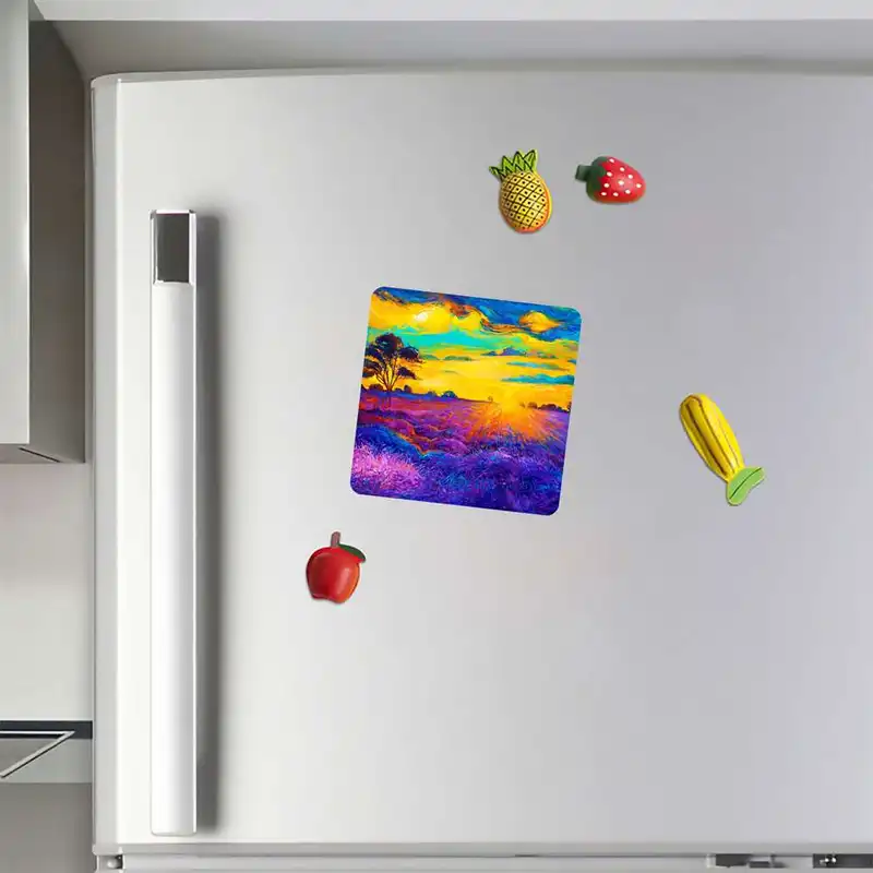 مگنت طرح نقاشی رنگ روغن مدل mg10568