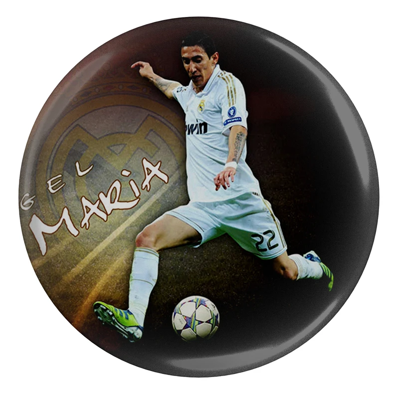 مگنت طرح بازیکن فوتبال آرژانتین آنخل دی ماریا در رئال مادرید مدل S4536 