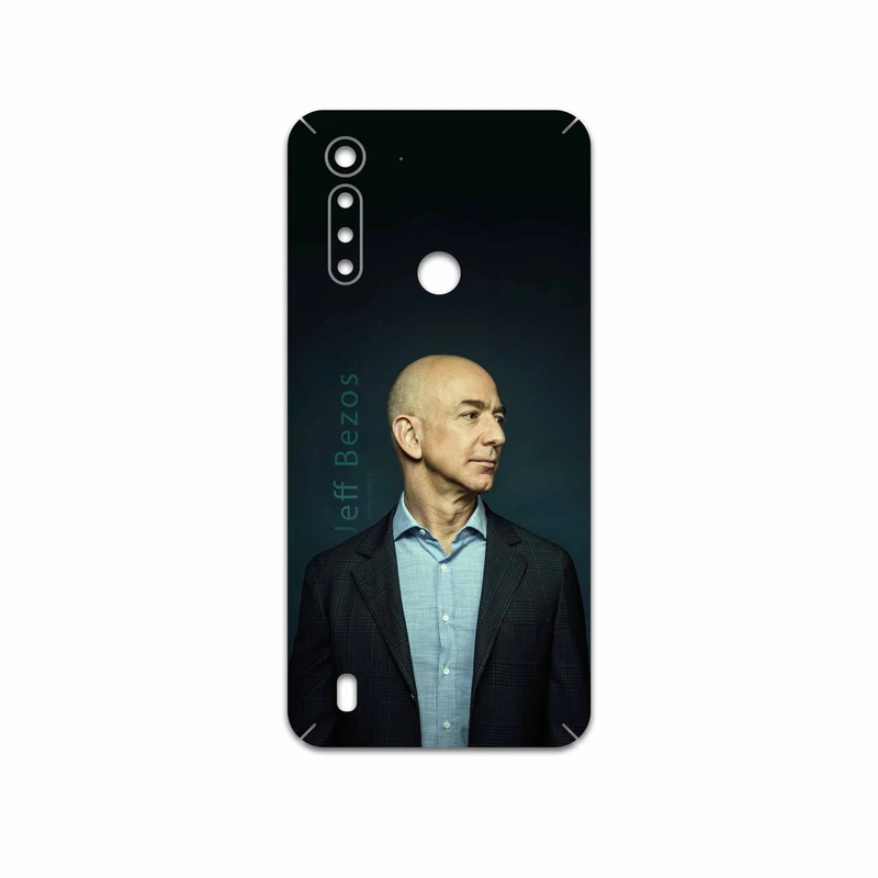 برچسب پوششی ماهوت مدل Jeff Bezos مناسب برای گوشی موبایل موتورولا Moto G8 Power Lite