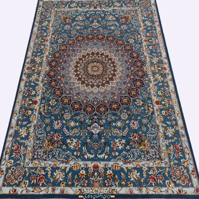 فرش دستبافت دو نیم متری اصفهان داوری کد 1254