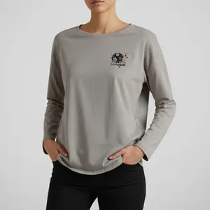 تی‌شرت راحتی آستین بلند زنانه ناربن مدل WT3953-1