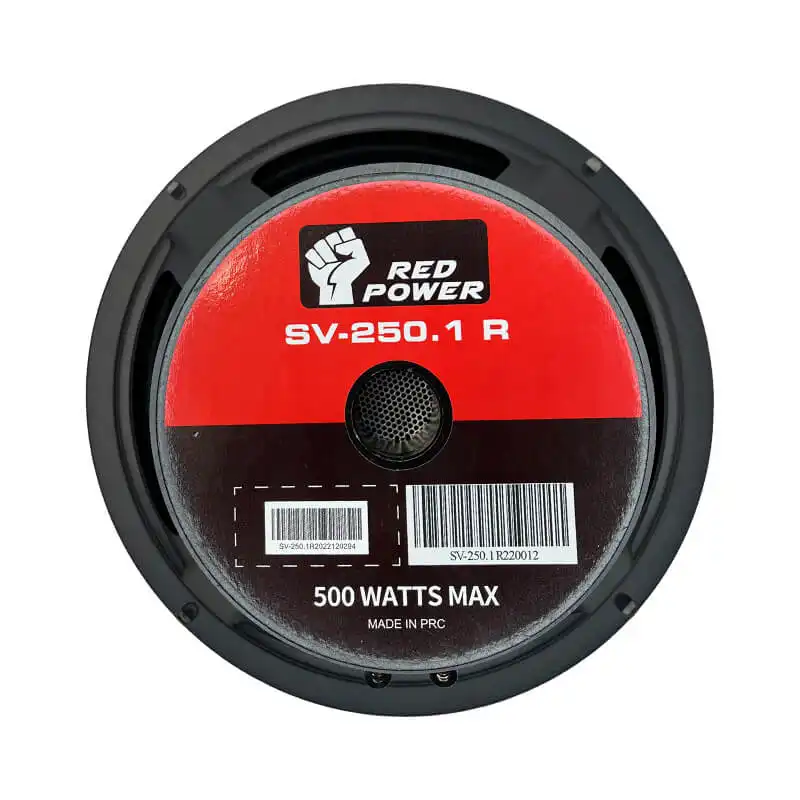 میدرنج خودرو رد پاور مدل  SV-250.1R بسته دو عددی