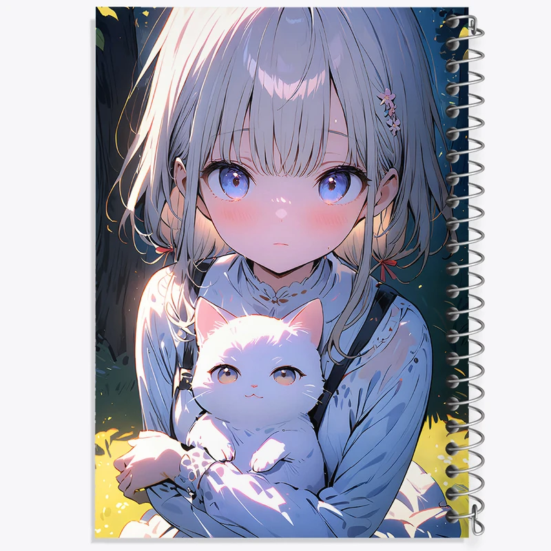 دفتر مشق 50 برگ خندالو طرح دخترانه کد N3301