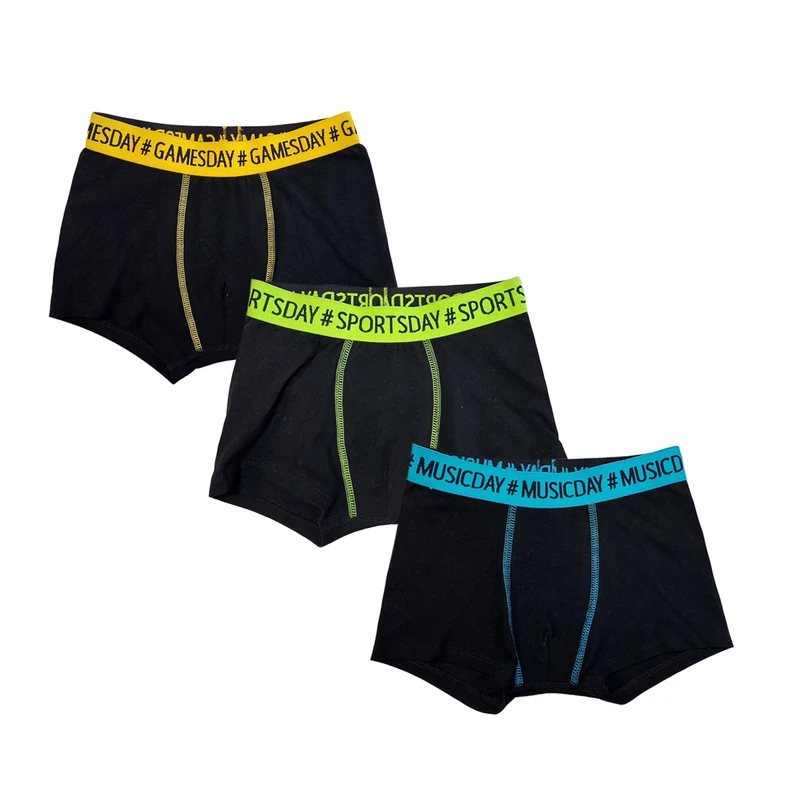 شورت پادار پسرانه مدل  6262 مجموعه 3 عددی