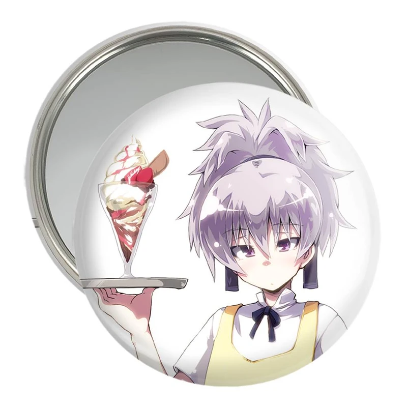 آینه جیبی خندالو مدل یین انیمه تاریک تر از سیاهی Darker Than Black  کد 22572