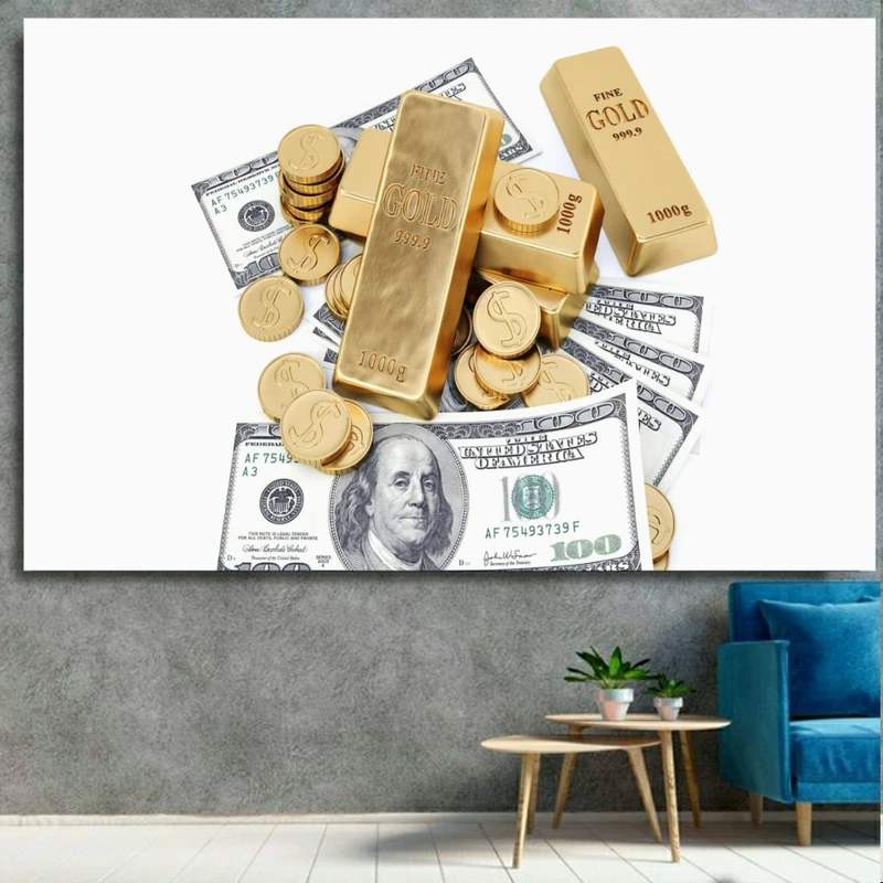 پوستر دیواری طرح دلار مدل PD955