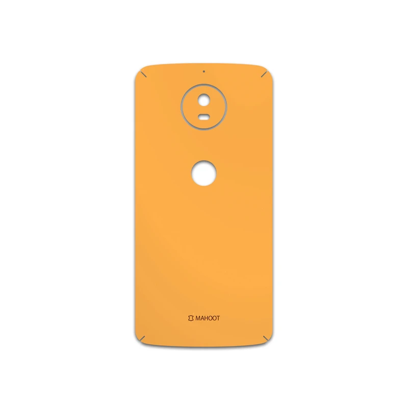 برچسب پوششی ماهوت مدل Matte-Orange مناسب برای گوشی موبایل موتورولا Moto G5S
