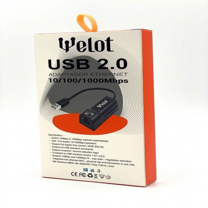 مبدل USB به Ethernet ولوت مدل W-LU78