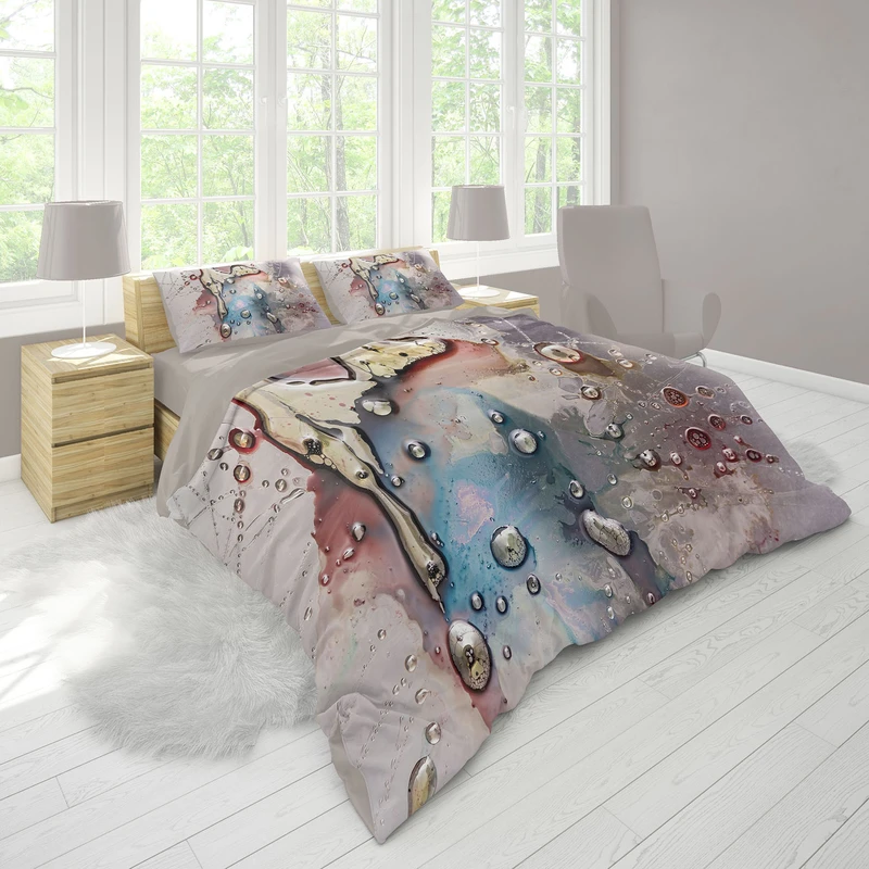 سرویس خواب 2 نفر 6 تکه مدل B067 میکروچاپ دیجیتال   