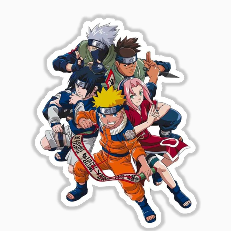 استیکر لپ تاپ و موبایل بووم طرح انیمه مدل ناروتو کد N6