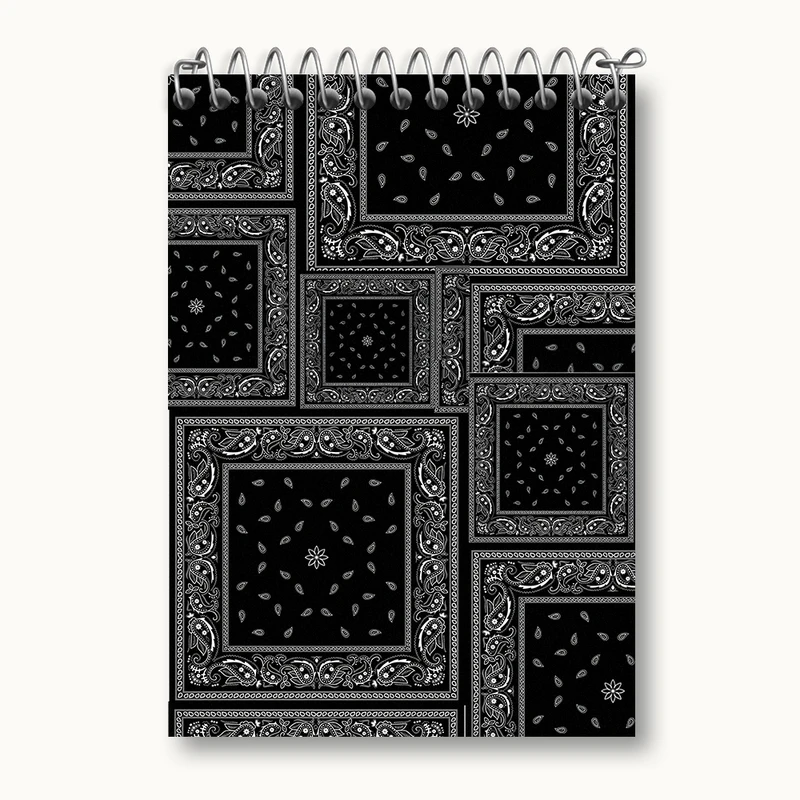 دفتر یادداشت 50 برگ خندالو طرح بته جقه کد N4480