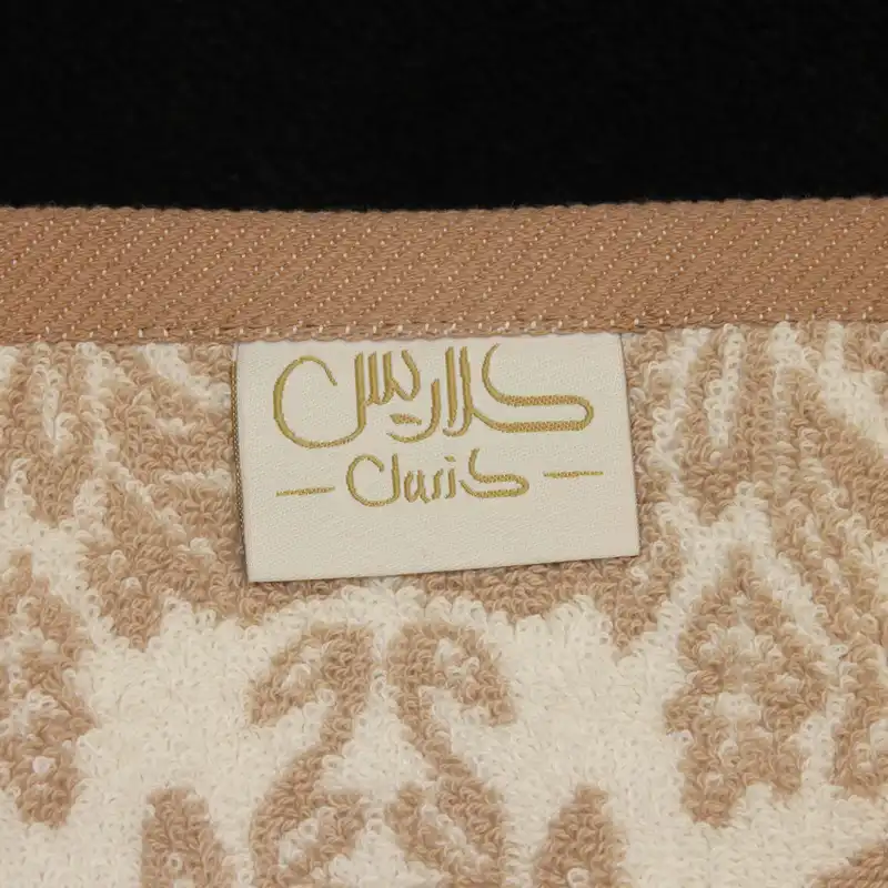 سرویس حوله حمام آذرریس تبریز مدل کلاریس مجموعه 2 عددی