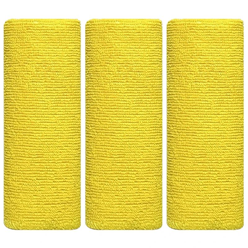 دستمال آشپزخانه بی تی مدل میکروفایبر کد 25x25Ye3 بسته 3 عددی