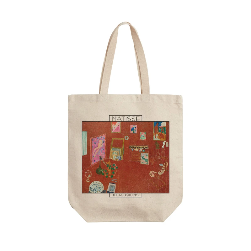 ساک خرید ترمه طراحان ایده مدل استودیو از ماتیس کد art0684 - L