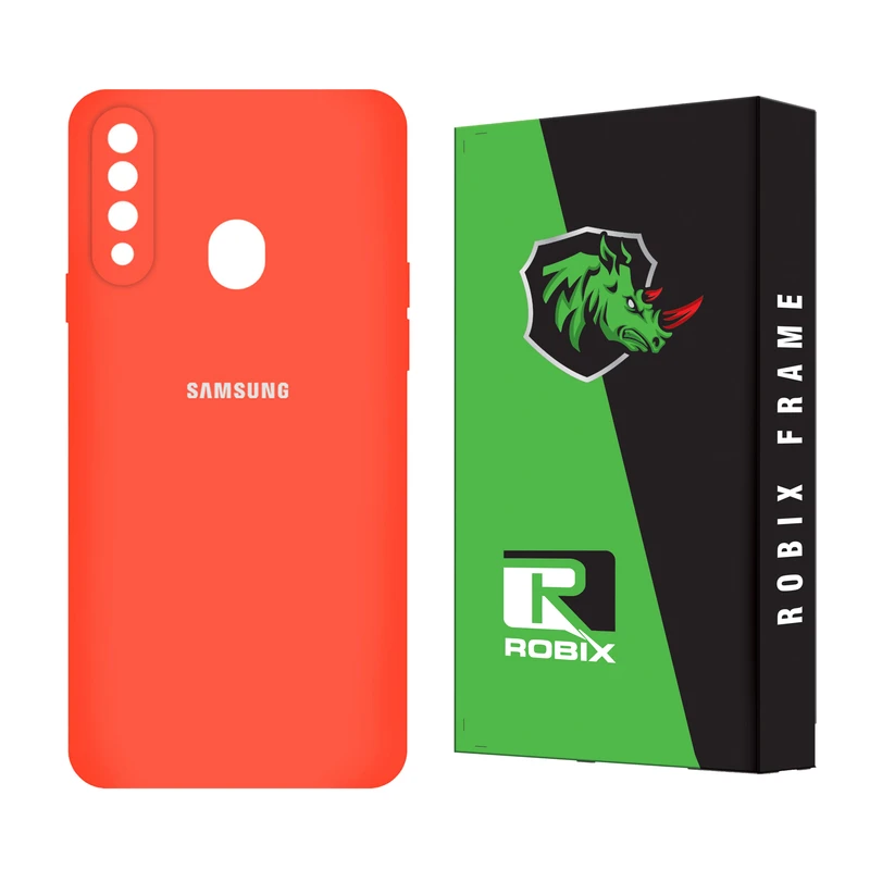 کاور روبیکس مدل SILICON مناسب برای گوشی موبایل سامسونگ Galaxy A20s