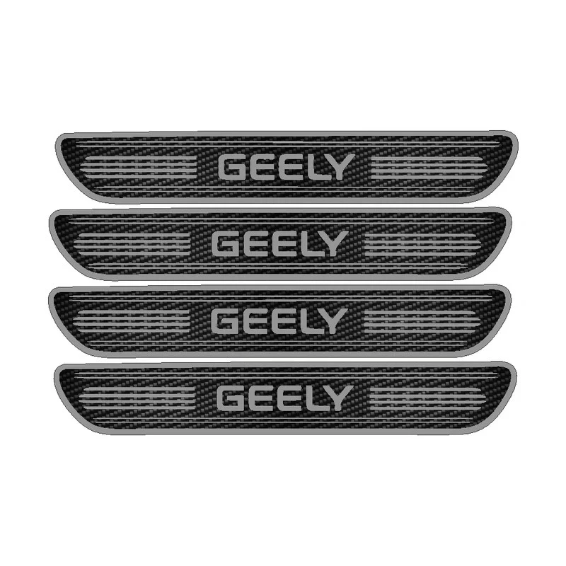 برچسب بدنه خودرو رادیانس مدل کربن کد J14 مناسب برای GEELY بسته 4 عددی