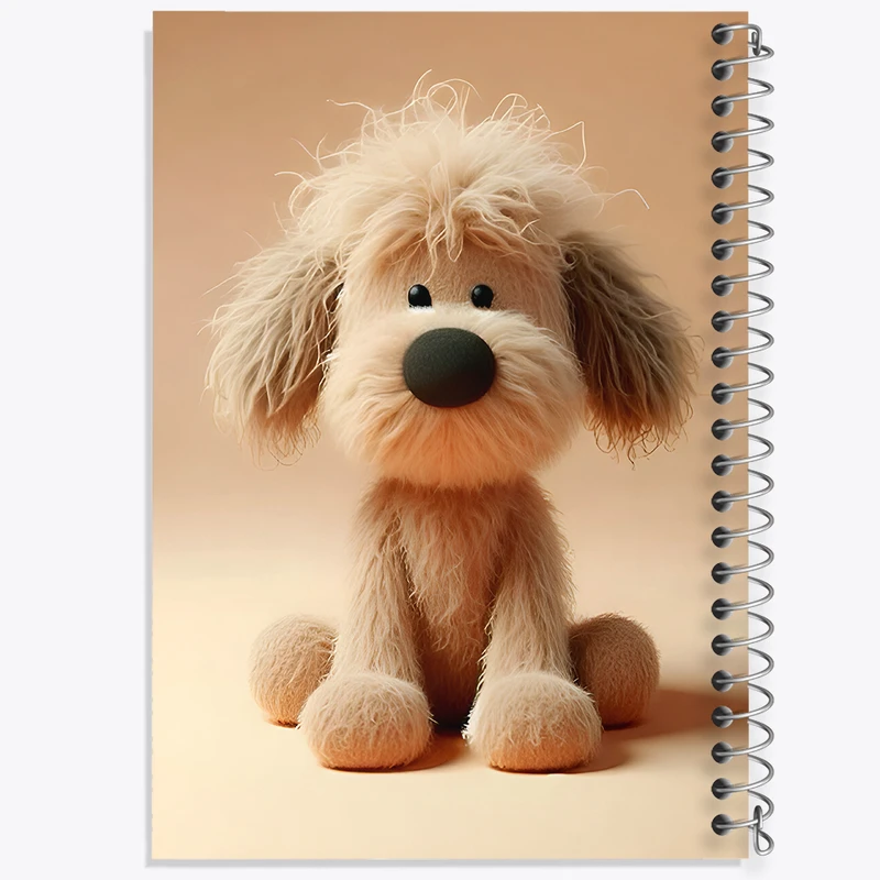 دفتر نقاشی 50 برگ خندالو طرح سگ کیوت کد F7918