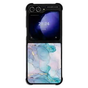 AKAM AMC-WSGZFLIP5-MARBLE-17 Cover For Samsung Galaxy Z Flip 5