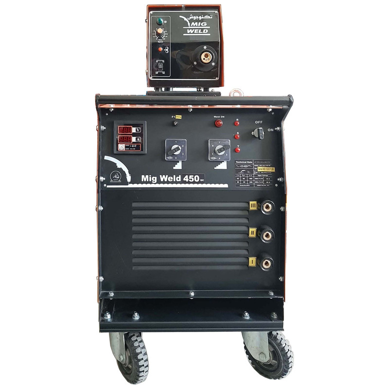 دستگاه جوش 450 آمپر جوش صنعت غرب مدل MIG 450