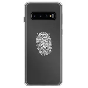 Megafone Finger Print C62-W Cover For Samsung Galaxy S10