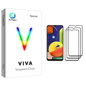 Junbo Viva Glass Screen Protector For Samsung Galaxy A50s Pack Of 3