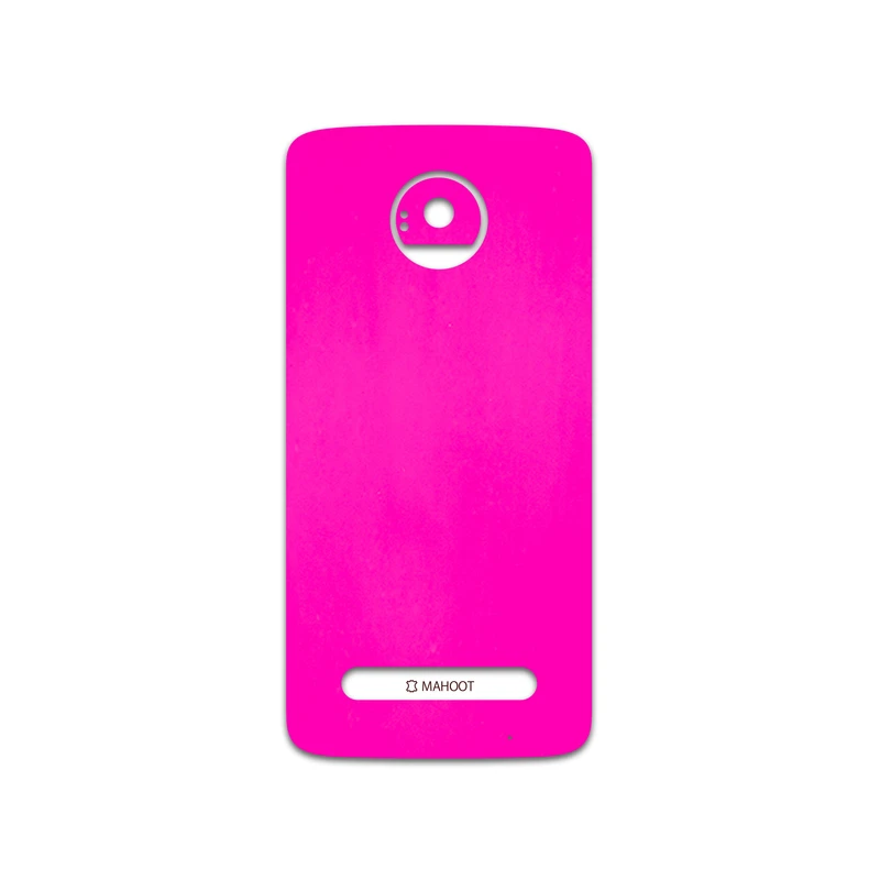 برچسب پوششی ماهوت مدل Phosphorus-Pink مناسب برای گوشی موبایل موتورولا Moto Z2 Play
